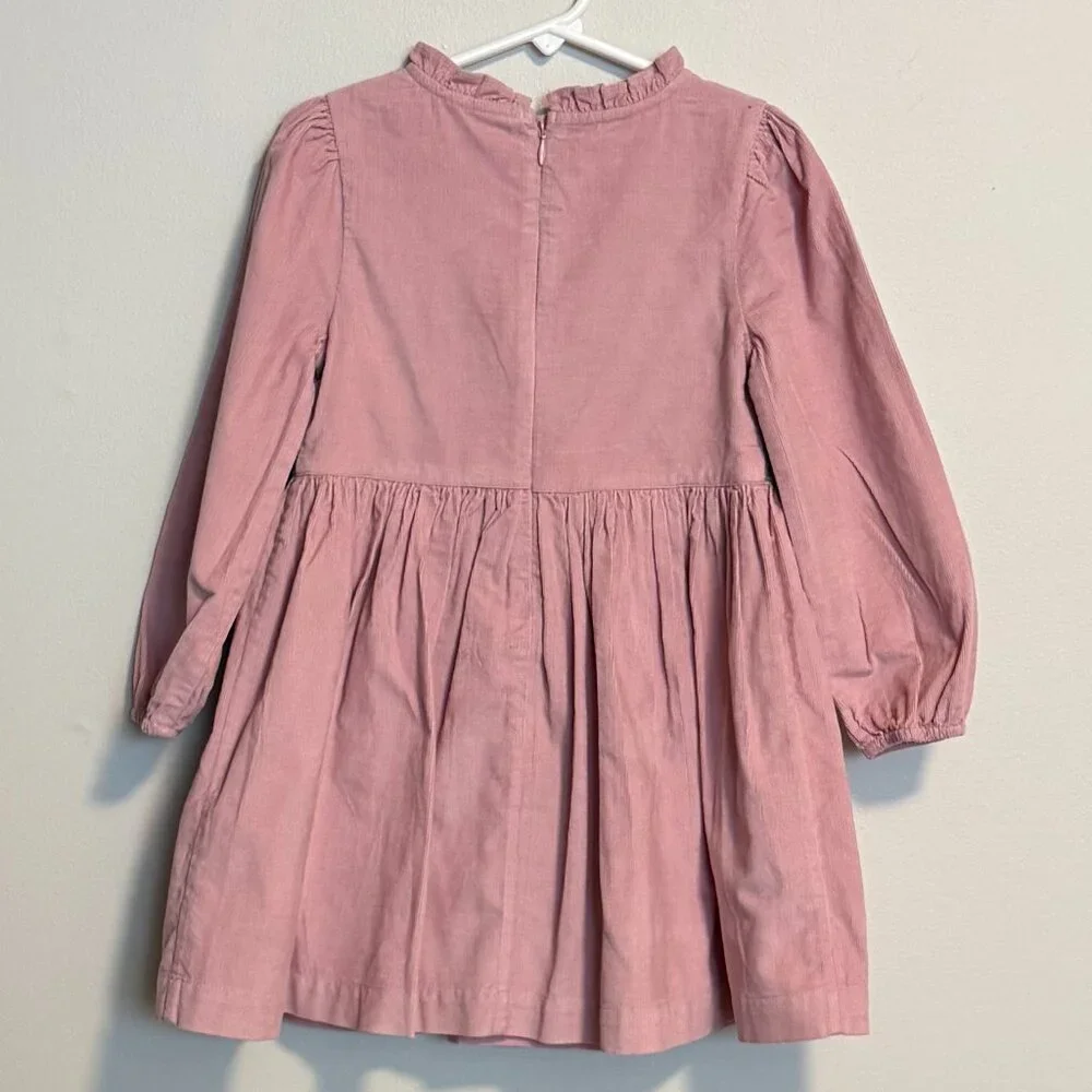 Mini Boden Girl's 5-6Y Corduroy Horse Dress - Picture 2 of 3